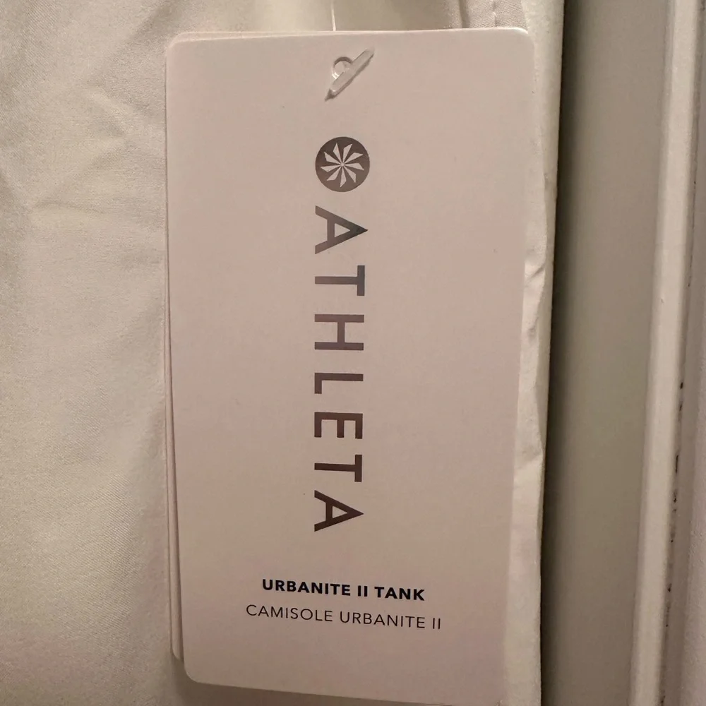 Athleta Urbanite II Sleeveless, Stretchy,White, Button Women's Camisole Size S - Picture 6 of 10